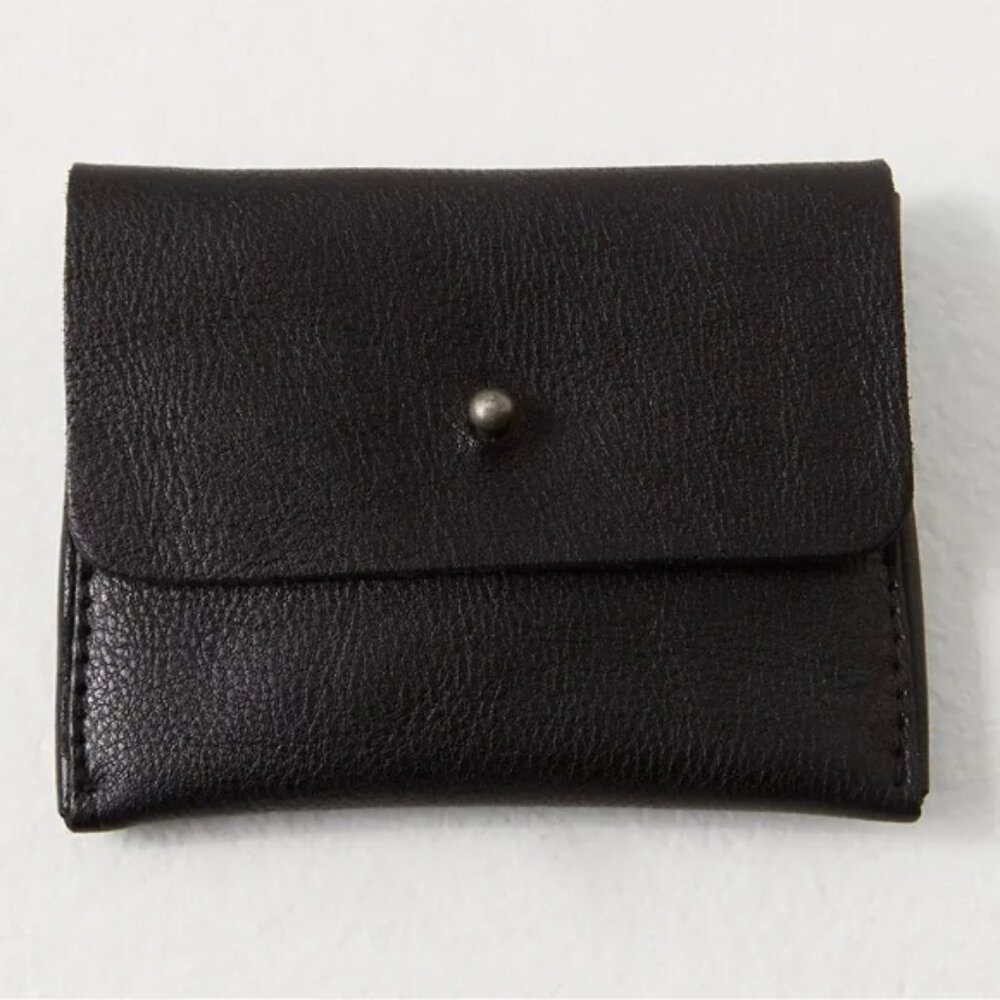 Free People Leather Pulito Mini Wallet NWOT - Picture 5 of 7